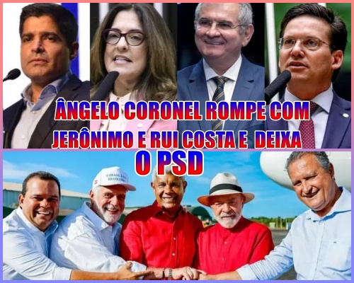 GRUPO ROMPIDO - Ida de Coronel para a oposição resolve impasses das chapas na Bahia.