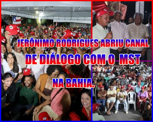 CANAL ABERTO - Governador Jerônimo recebe lideranças do MST, dialoga sobre demandas e avança em ações para o meio rural