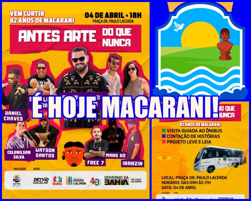 CULTURA - ACTM promove grande evento cultural em comemoração aos 82 anos de Macarani