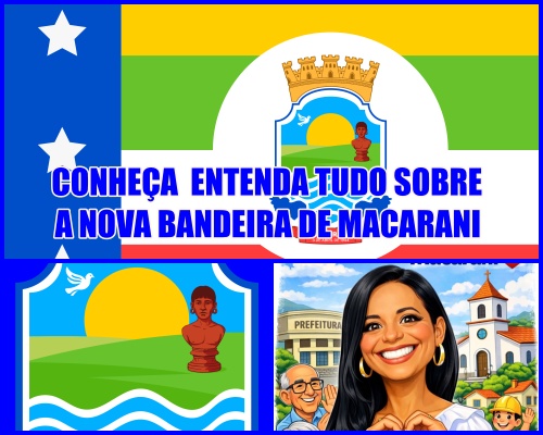 TUDO LEGAL – Polêmica mas legal de acordo com a Lei, mudanças nos símbolos da Bandeira de Macarani totalmente legal.