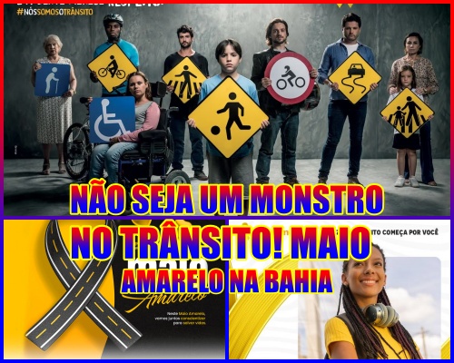 NÃO SEJA UM MONSTRO! Bahia registrou média de oito mortes por dia por acidentes de trânsito em 2025