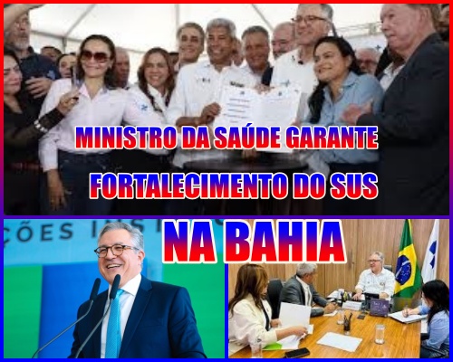 PACTO PELA SAÚDE - Na Bahia, ministro da Saúde autoriza medidas para fortalecimento de práticas integrativas no SUS.