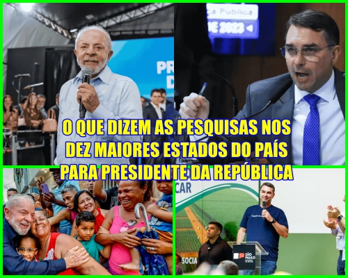 O QUE DIZEM? Pesquisas Genial/Quaest apontam repetição do 2º turno de 2022 entre Lula e ‘Bolsonaros’ em Estados com maior eleitorado do País
