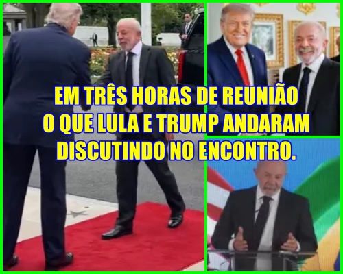 FOI BOM PRÁ QUEM? -  Lula sai de Washington com duas vitórias na mala.