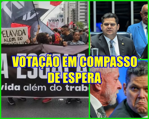 É NOTÍCIA - Fim da escala 6×1 sofre reviravolta no Senado e joga ‘balde de água fria’ em trabalhadores CLT.