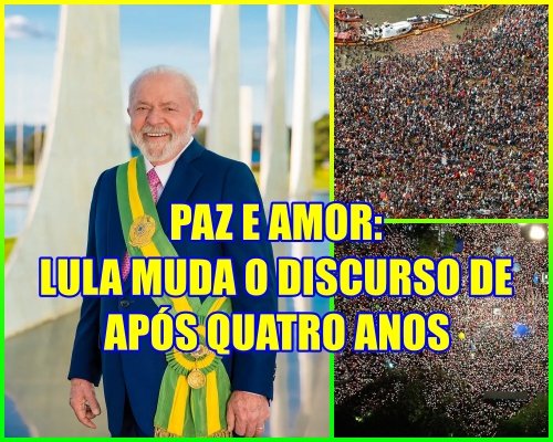 MUDOU O TOM APÓS QUATRO ANOS – Reeleito, Lula diz não haver mais adversário: ‘Governarei para 215 milhões.