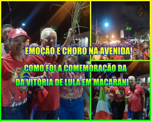 EM MACARANI – População vai às ruas para comemorar vitória; prefeita Selma se emociona e agradece: “Obrigado, Macarani!”